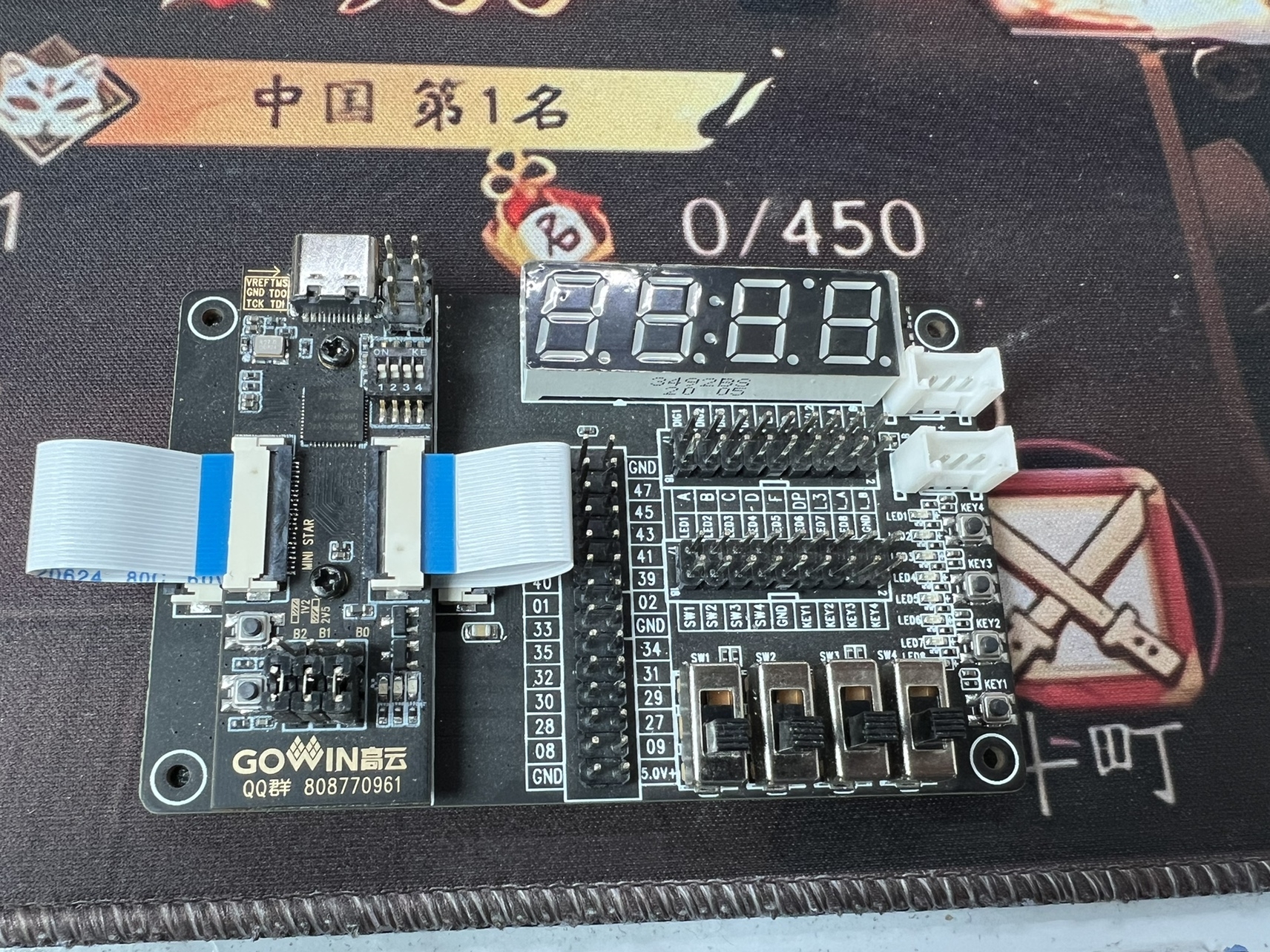数字秒表verilog电子秒表跑表