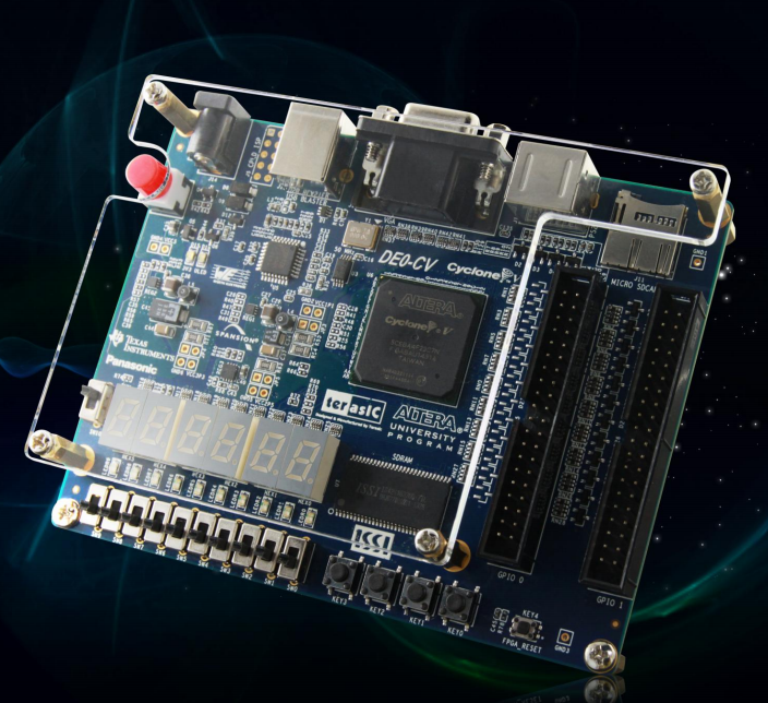 DE0-CV开发板交通灯控制器红绿灯VH