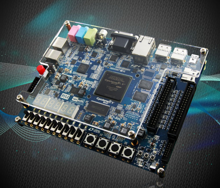 VGA显示器的弹球游戏DE1-SoC开发