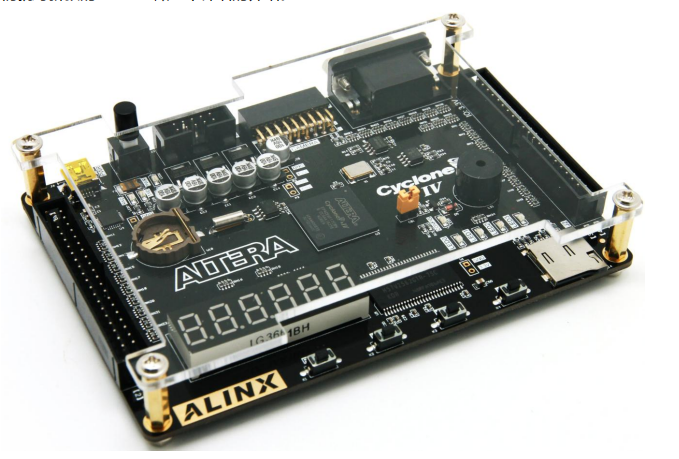 汽车速度表设计AX301开发板验证VHD