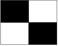 黑白棋盘格设计Verilog代码Quar