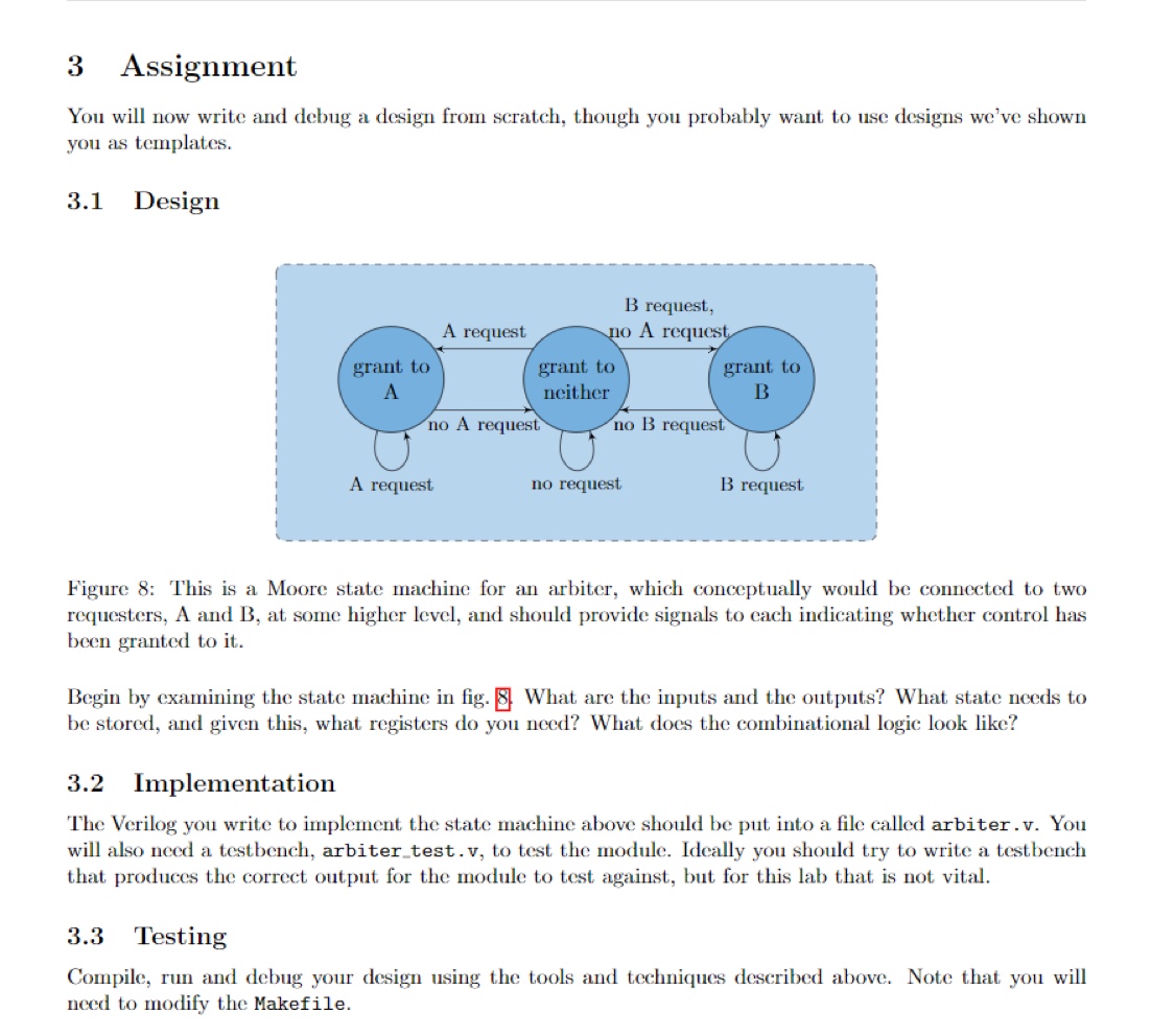 仲裁器arbiter设计Verilog代