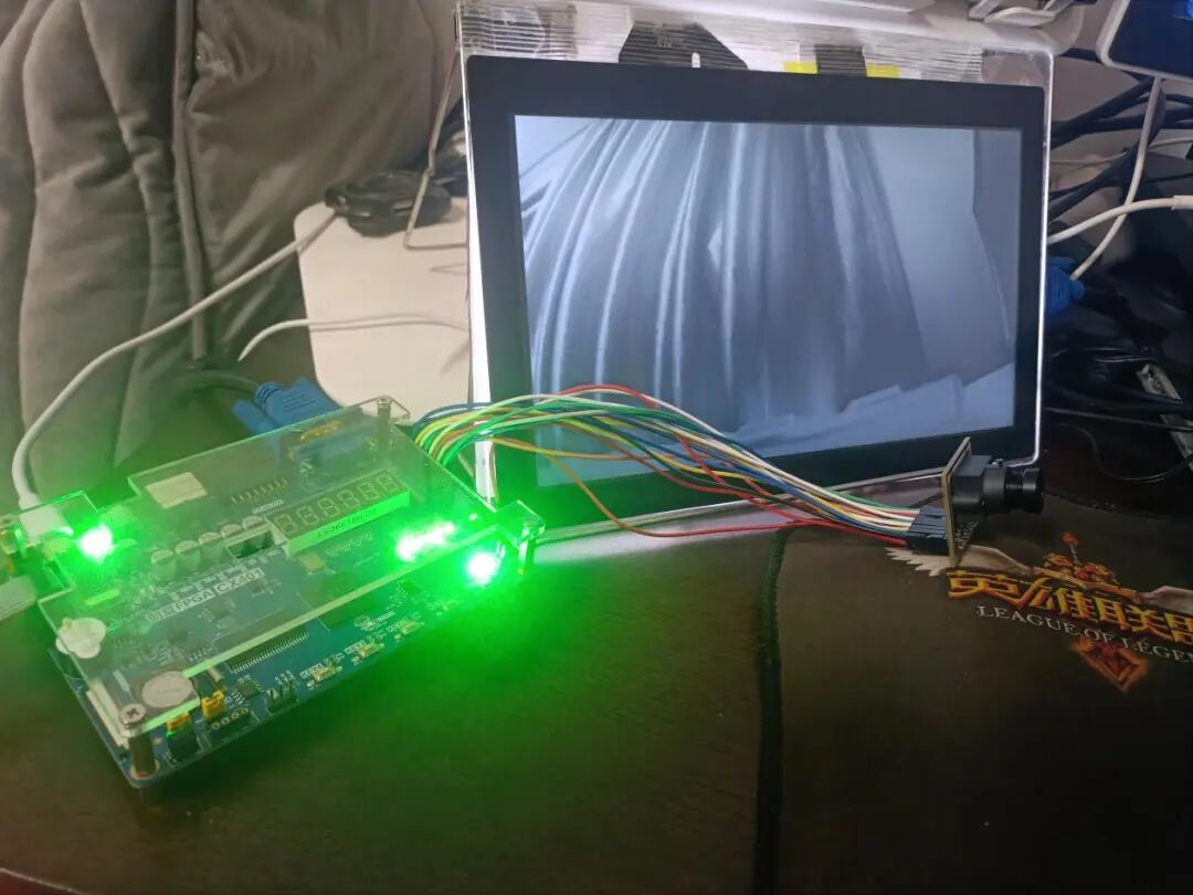 基于ov5640的摄像头运动目标检测ve