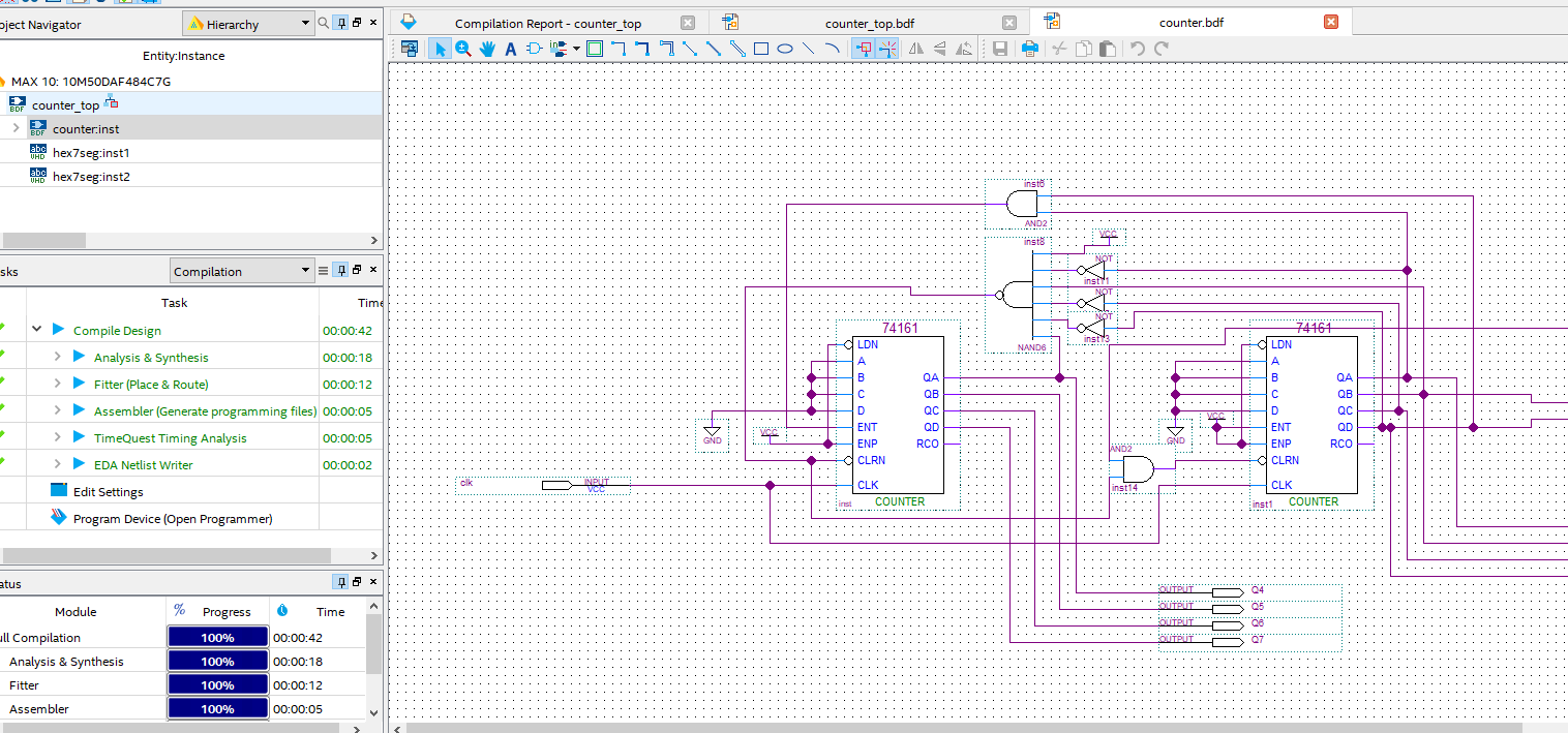 12进制和60进制计数器 FPGA 设计 VHDL Quartus 设计文档图片 image2.png