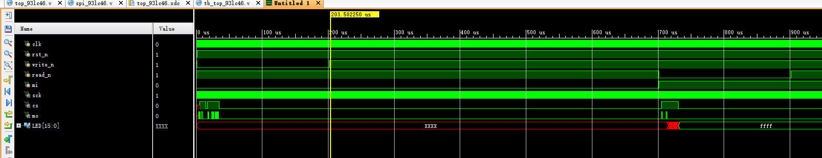 93LC46 EEPROM SPI 读写控制 FPGA 设计 Verilog Vivado 设计文档图片 image8.png