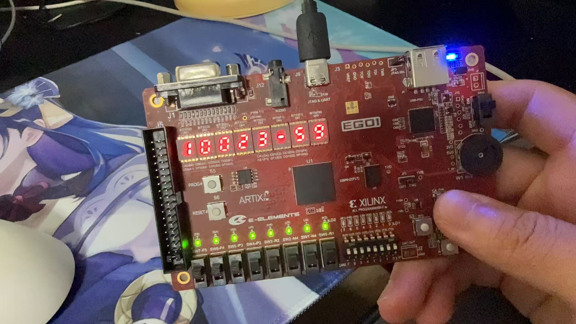 数字时钟 FPGA 设计 Verilog