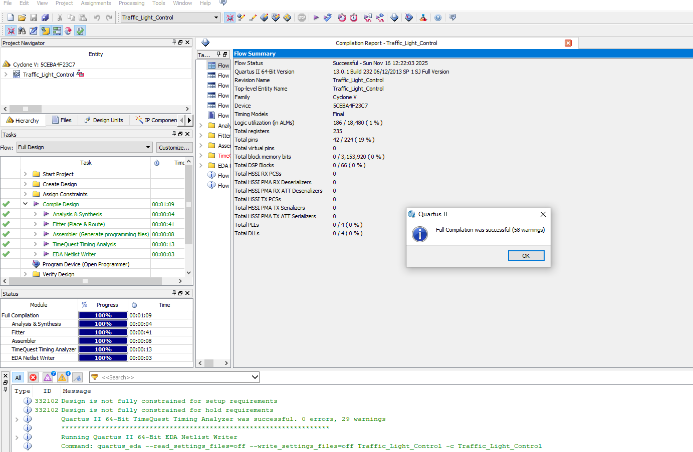 交通灯控制 FPGA 设计 VHDL Quartus 设计文档图片 image4.png