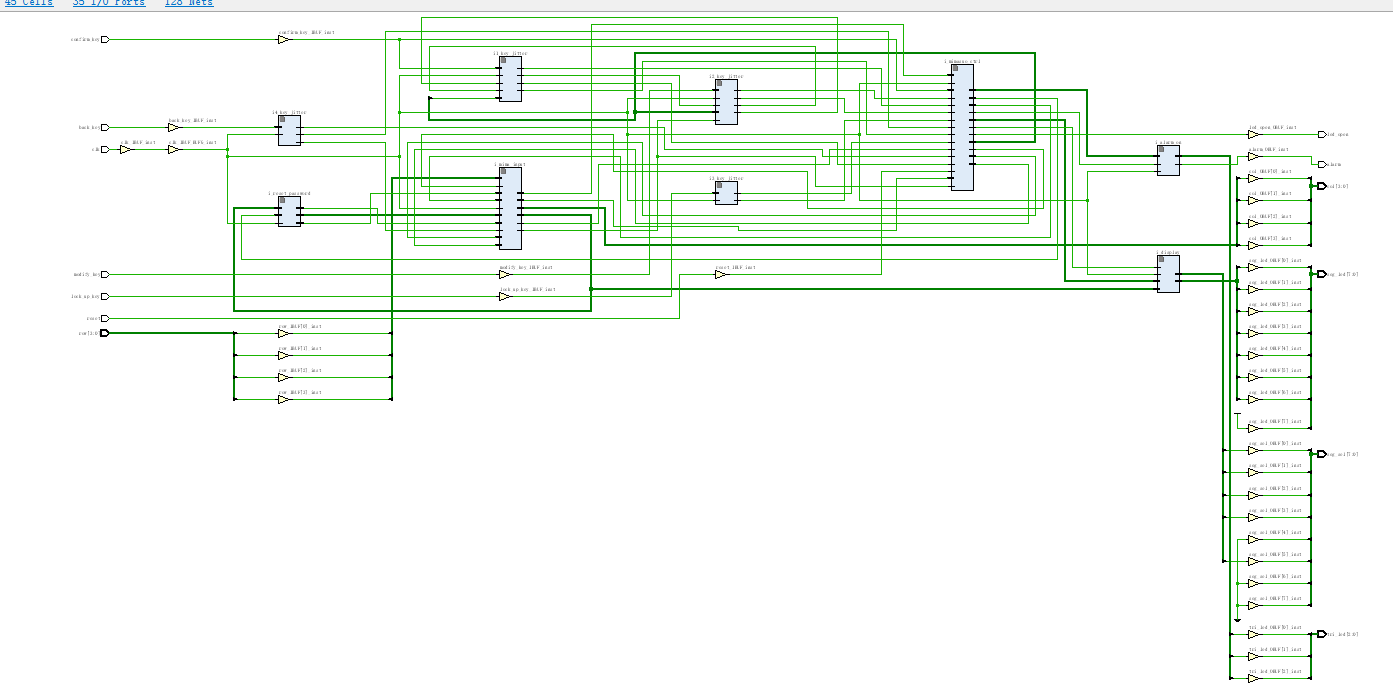 矩阵键盘密码锁 FPGA 设计 Verilog Vivado 设计文档图片 image5.png
