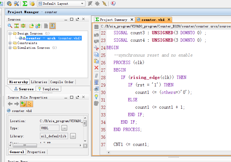 多位计数器 FPGA 设计 VHDL Vivado 设计文档图片 image3.png