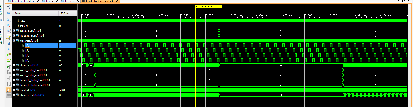 交通灯控制 FPGA 设计 Verilog Vivado（2） 设计文档图片 image16.png