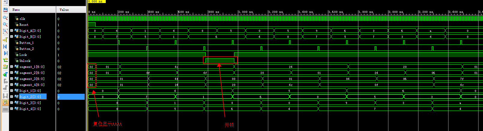 组合密码锁 FPGA 设计 VHDL Vivado 设计文档图片 image8.png