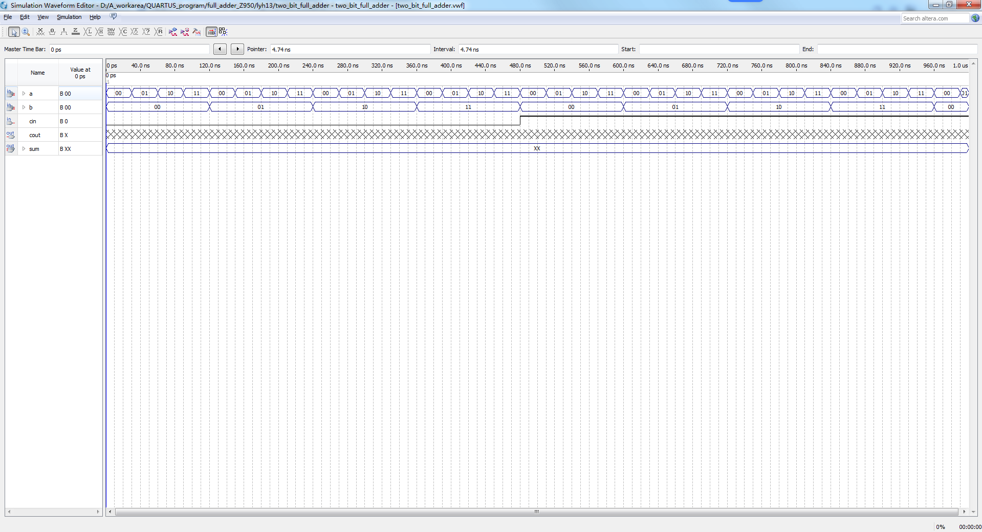两位全加器 FPGA 设计 VHDL Quartus 设计文档图片 image10.png