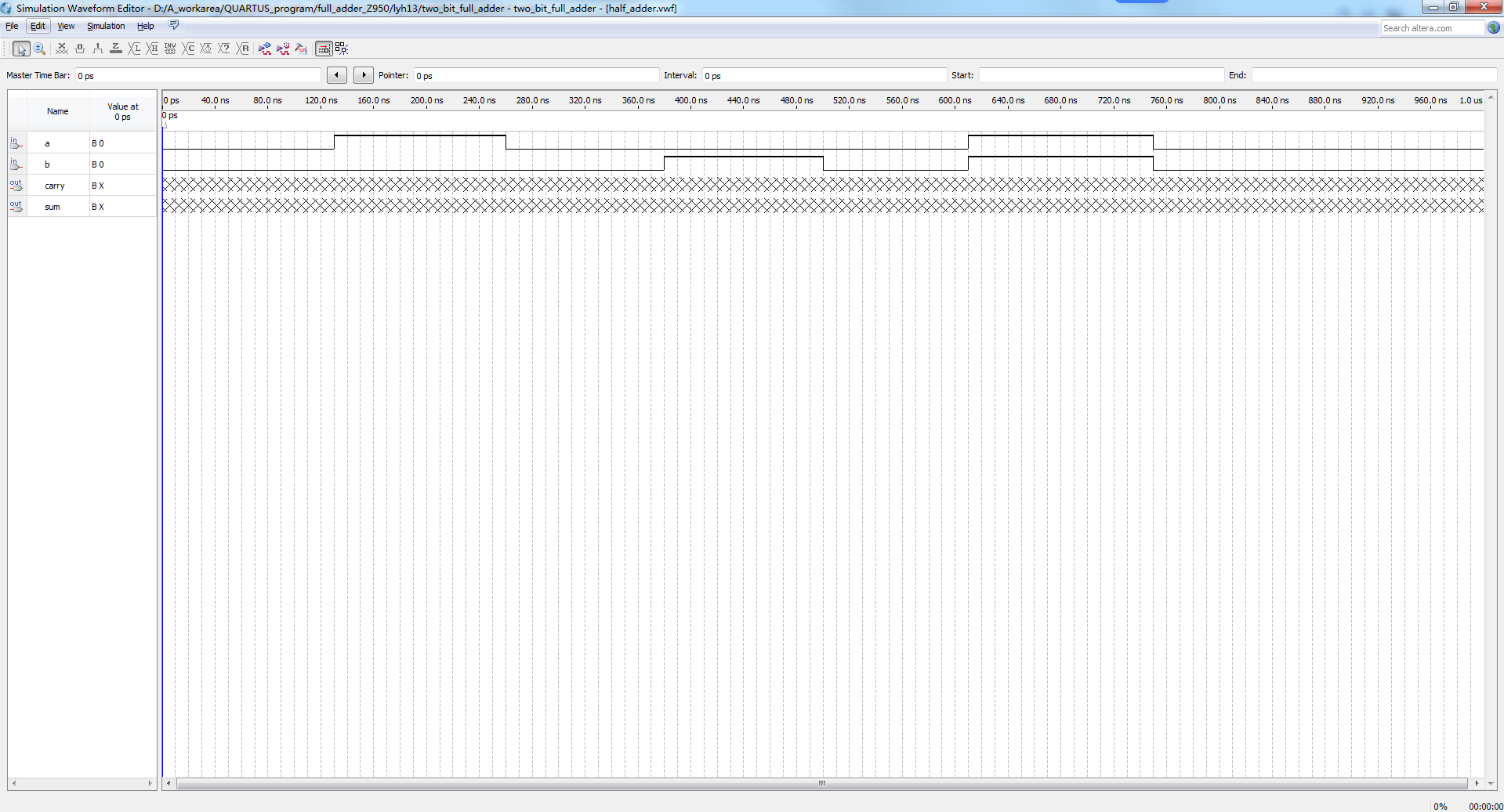 两位全加器 FPGA 设计 VHDL Quartus 设计文档图片 image6.png