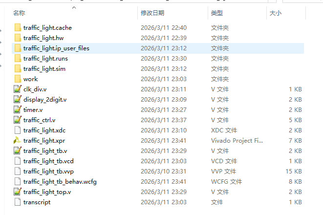 交通灯定时器与全加器设计 Verilog Vivado 设计文档图片 image1.png