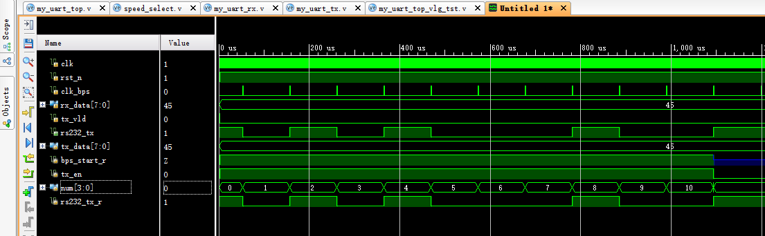 UART串口收发 Verilog Vivado 设计文档图片 image9.png