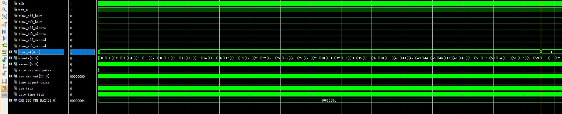 万年历数字时钟设计 Verilog Vivado 设计文档图片 image17.png
